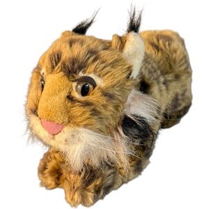 Ranger Rex Gus Plush Leanna Lynx Vintage Wild Cat Cougar  11” Talking Purring